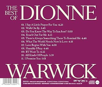 ディオンヌ・ワーウィック [プロミセス・プロミセス] PROMISES, PROMISES／Dionne Warwick （1968年）: いつもあなた